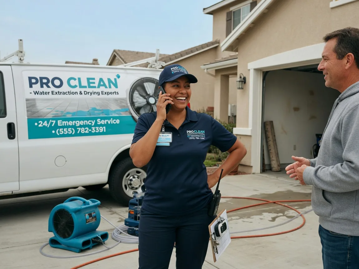 Water Extraction & Drying Brea, CA FAQs